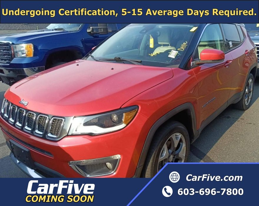 Redline Pearlcoat 2018 Jeep Compass SUV / Crossover Four-Wheel Drive 9-Speed Automatic