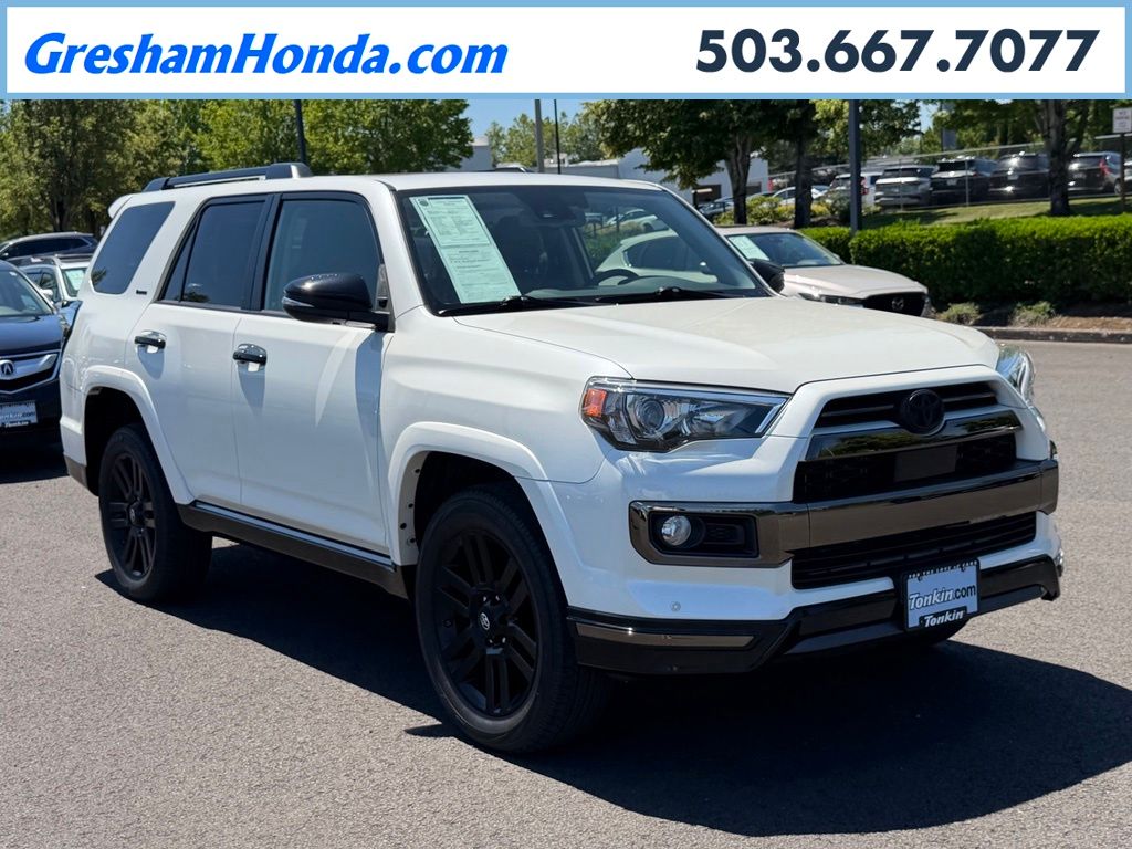 White (Blizzard Pearl) 2020 Toyota 4Runner SUV / Crossover All-Wheel Drive 5-Speed Automatic Overdrive