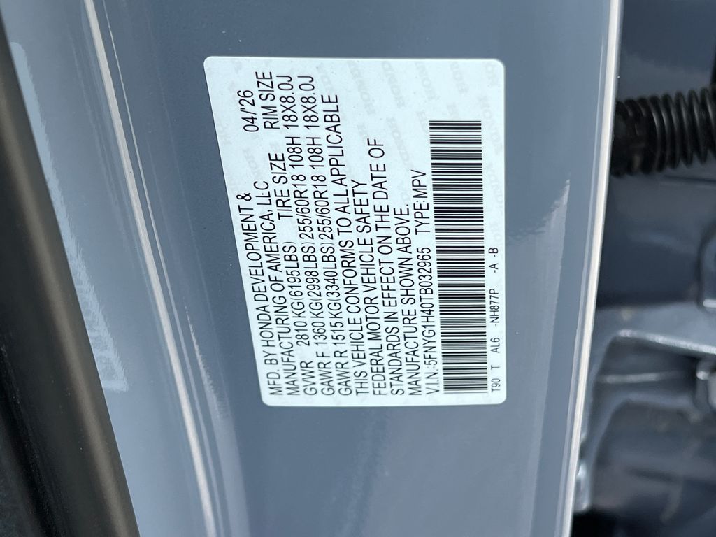 2026 Honda Pilot EX-L