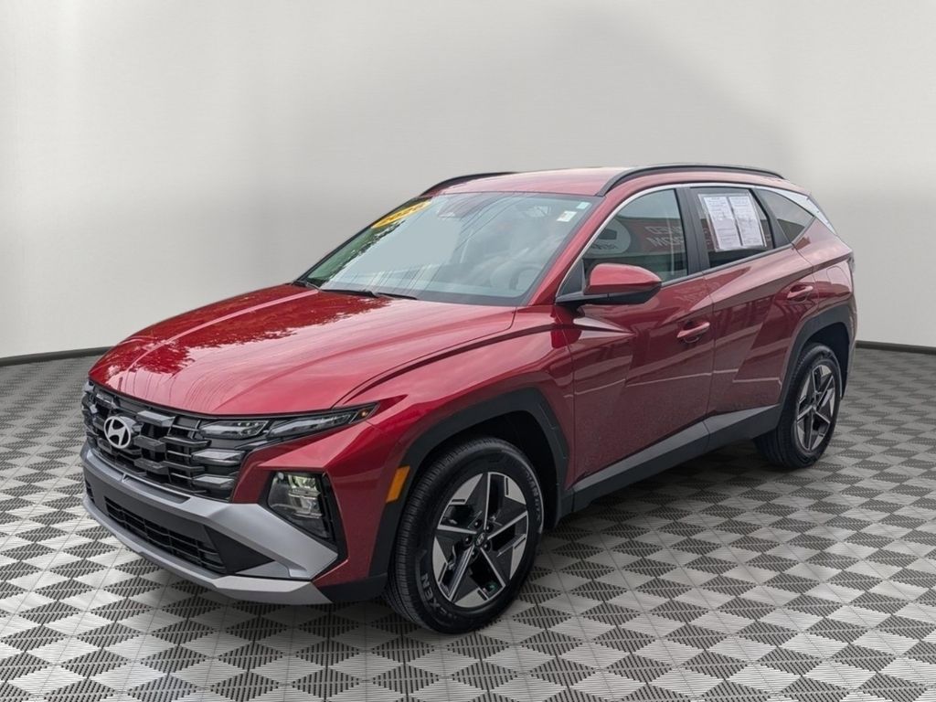 Red 2026 Hyundai Tucson Hybrid SUV / Crossover All-Wheel Drive 6-Speed Automatic
