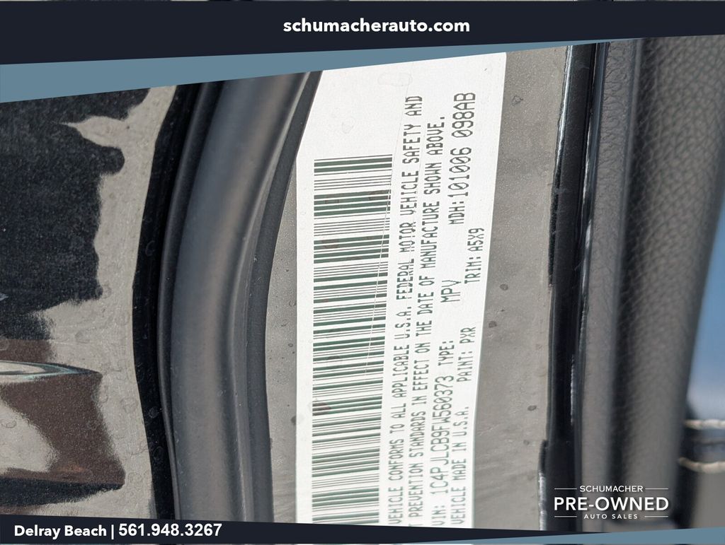 used 2015 Jeep Cherokee car, priced at $12,598