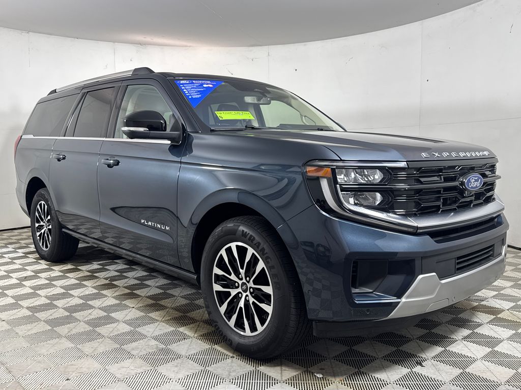 Blue Metallic 2025 Ford Expedition SUV / Crossover Four-Wheel Drive Automatic
