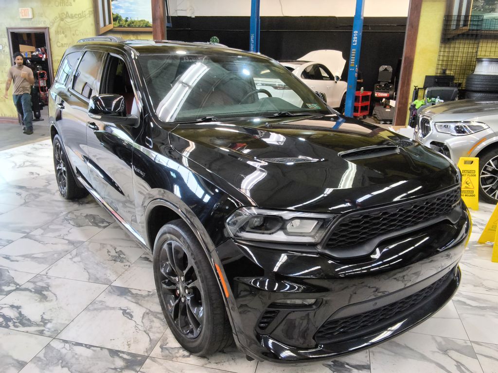 DB Black Crystal Clearcoat 2021 Dodge Durango SUV / Crossover All-Wheel Drive 8-Speed Automatic