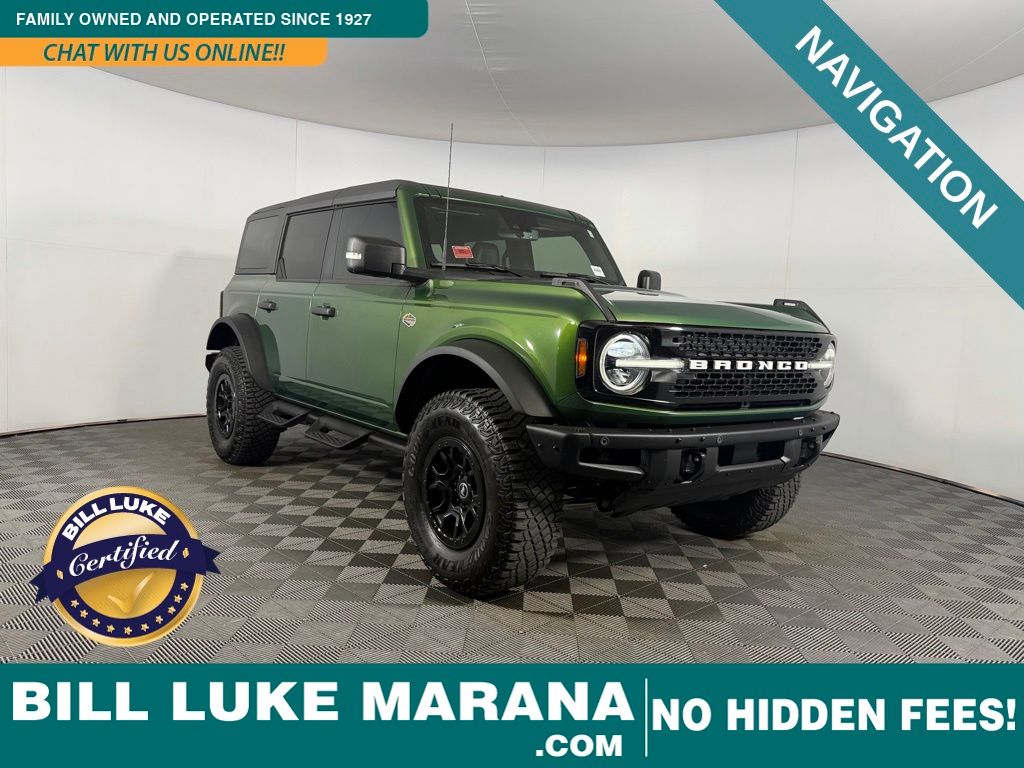 Eruption Green Metallic 2024 Ford Bronco Wildtrak 4-Door 4WD SUV / Crossover Four-Wheel Drive Automatic