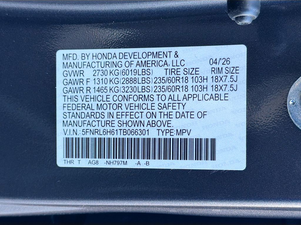 Thumbnail: 2026 Honda Odyssey - 20