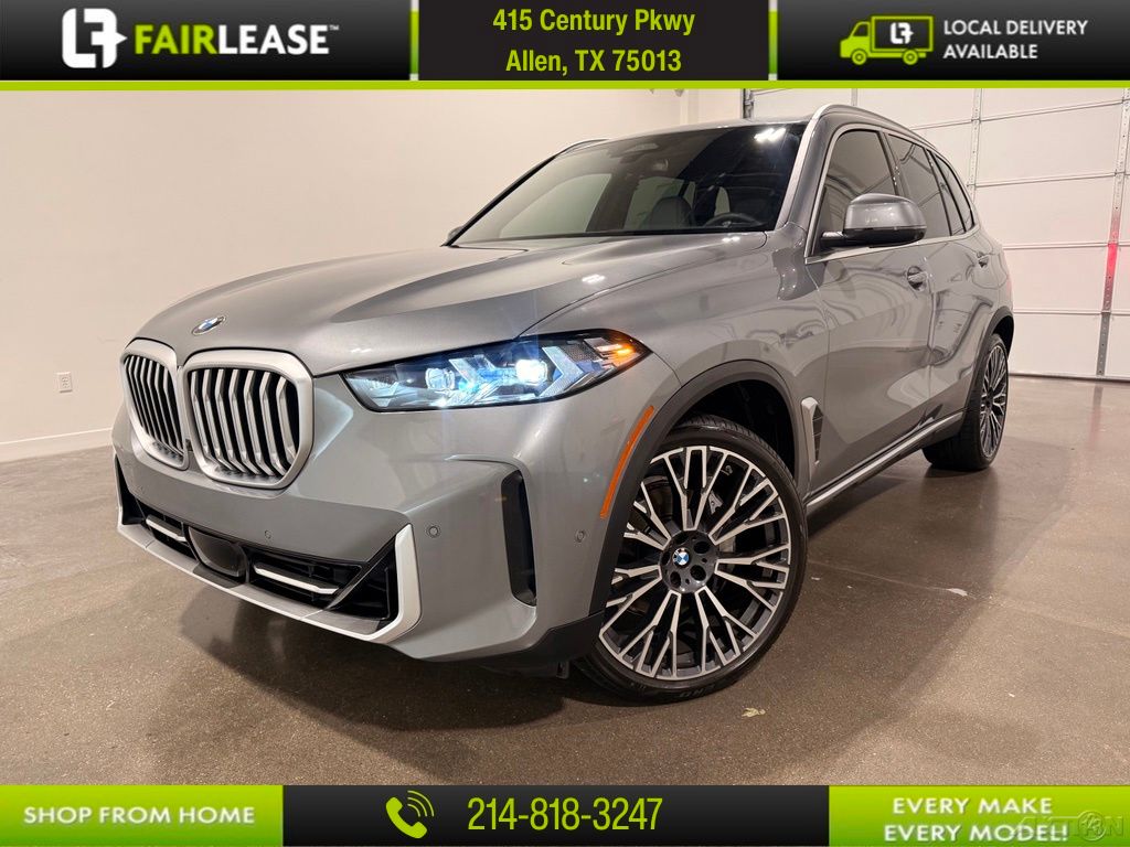 Gray (Skyscraper Grey Metallic) 2025 BMW X5 SUV / Crossover All-Wheel Drive 8-Speed Automatic