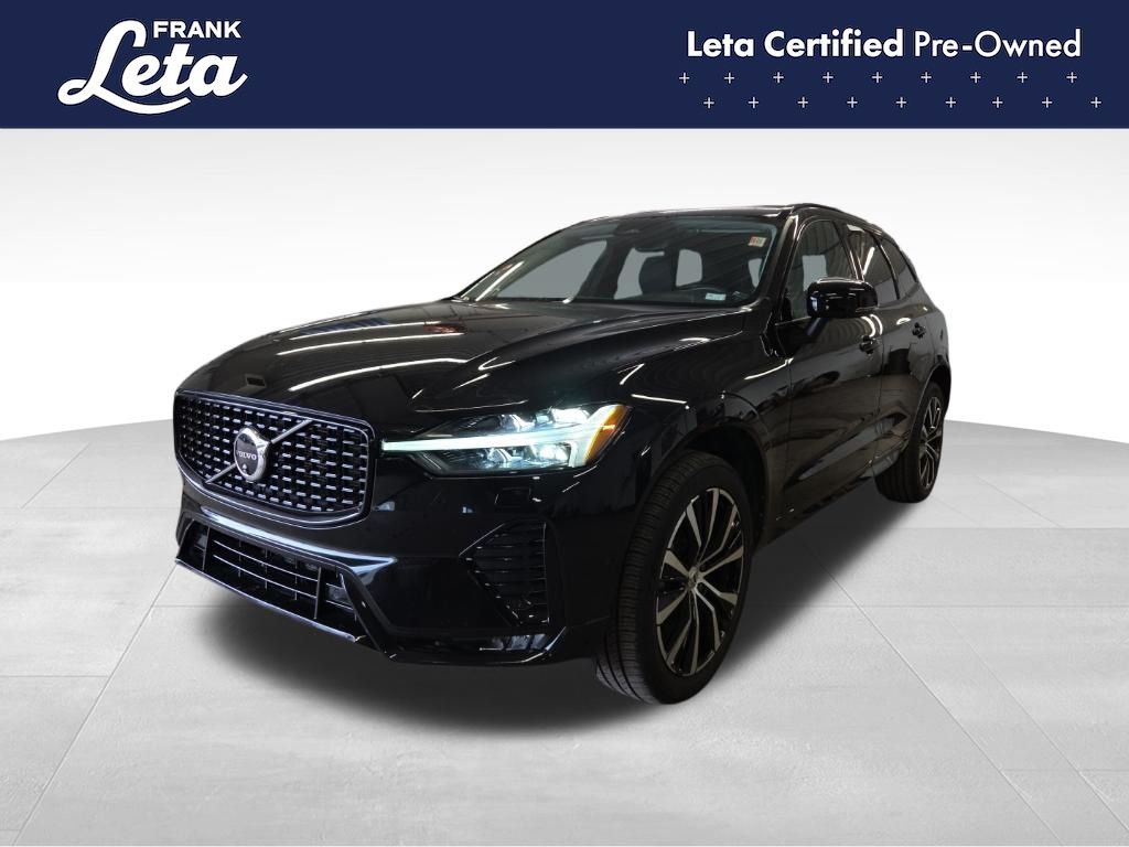 Onyx Black Metallic 2024 Volvo XC60 B5 Plus Dark Theme AWD SUV / Crossover All-Wheel Drive Automatic