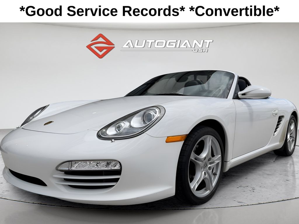 White 2011 Porsche Boxster RWD Convertible Rear-Wheel Drive 7-Speed Automatic