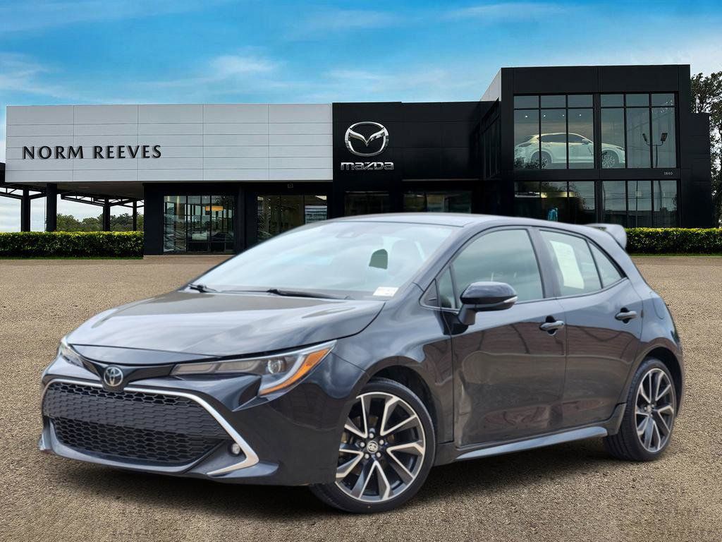 Midnight Black Metallic 2021 Toyota Corolla Hatchback XSE FWD Hatchback Front-Wheel Drive 6-Speed Manual