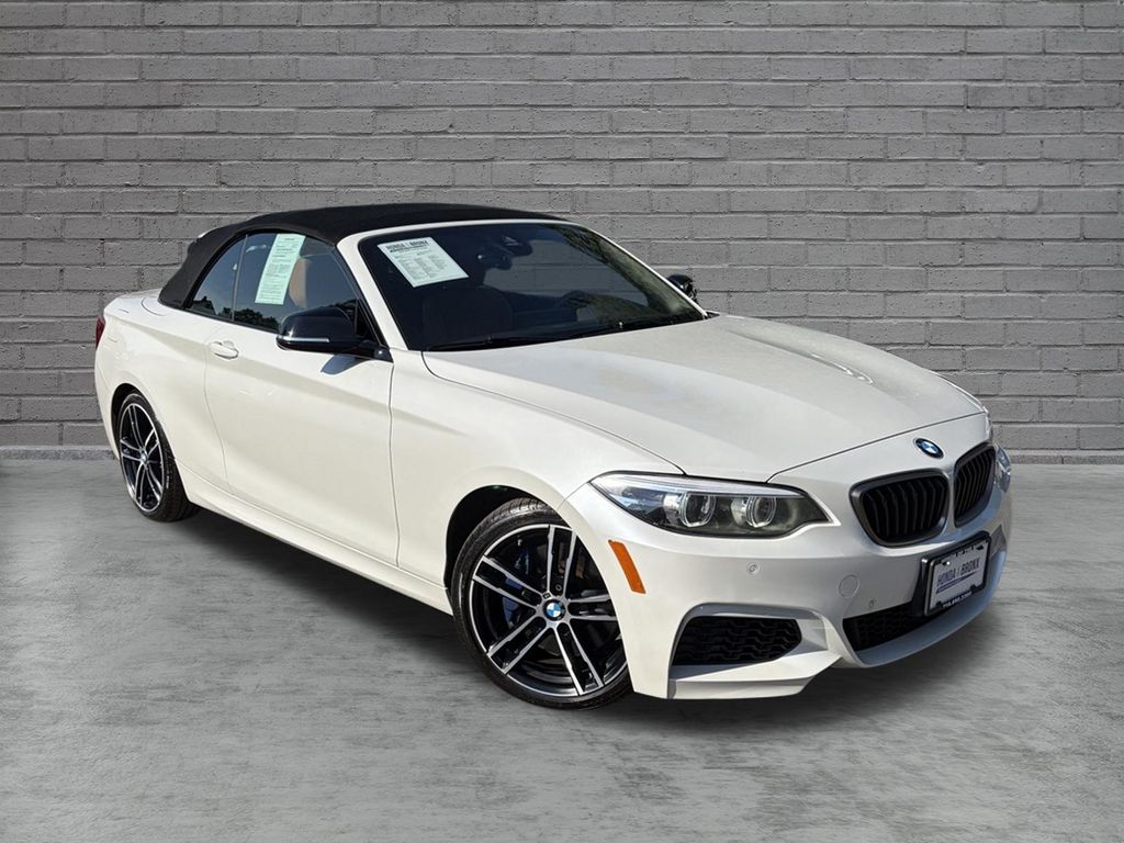 White Metallic 2020 BMW 2 Series Convertible All-Wheel Drive 8-Speed Automatic
