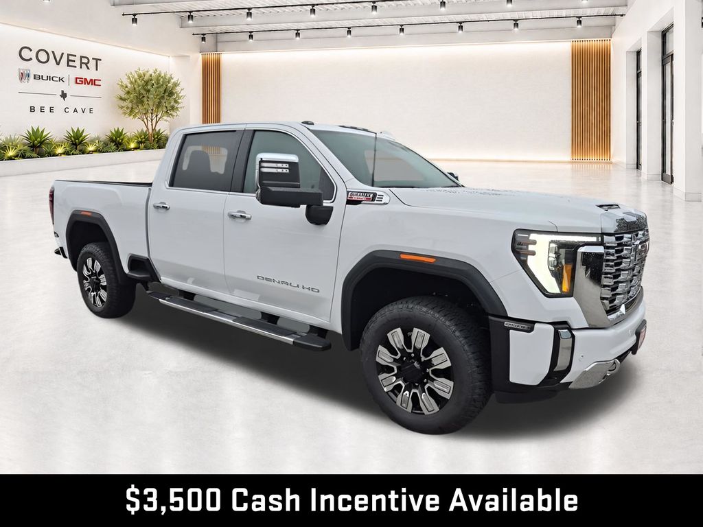 Summit White 2026 GMC Sierra 2500HD Pickup Truck Four-Wheel Drive Automatic