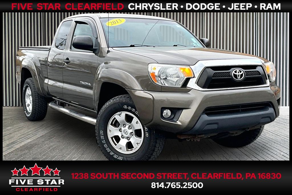 Pyrite Mica 2013 Toyota Tacoma Access Cab V6 4WD Pickup Truck Four-Wheel Drive 5-Speed Automatic Overdrive