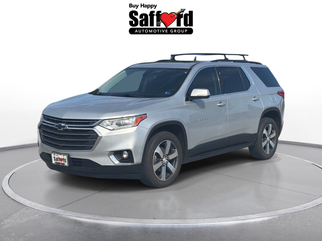 Silver Ice Metallic 2019 Chevrolet Traverse SUV / Crossover Front-Wheel Drive 9-Speed Automatic