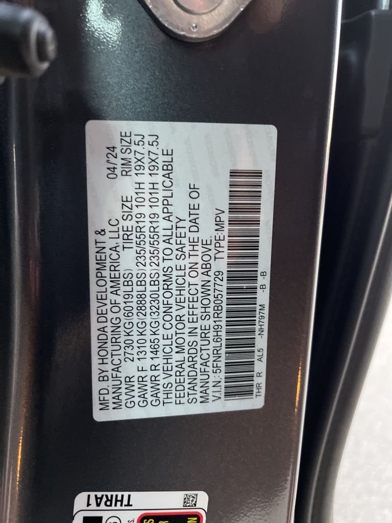 Thumbnail: 2024 Honda Odyssey - 11