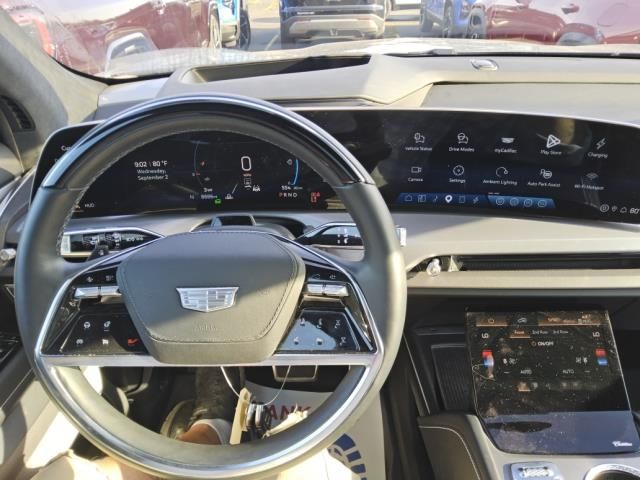 2026 Stellar Black Metallic Cadillac VISTIQ Platinum AWD SUV