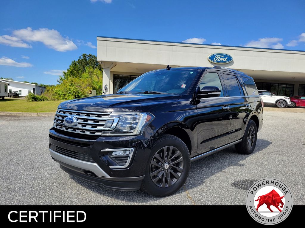 Black Metallic 2019 Ford Expedition Limited 4WD SUV / Crossover Four-Wheel Drive Automatic