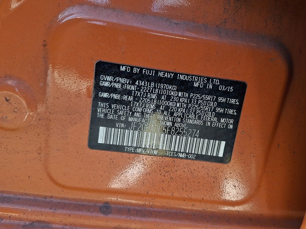 Thumbnail: 2015 Subaru XV Crosstrek - 27