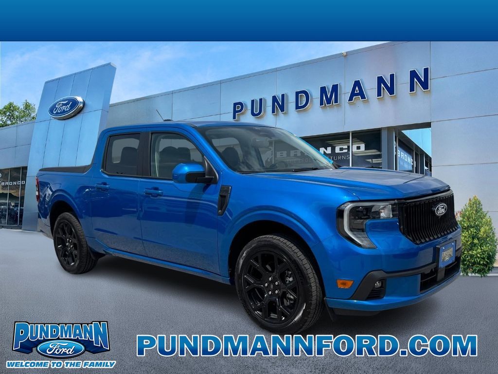 Blue 2026 Ford Maverick Pickup Truck All-Wheel Drive Automatic