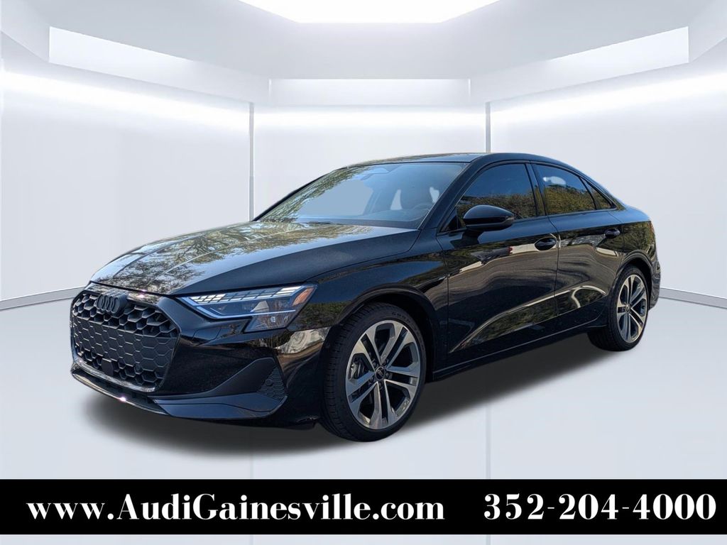 Brilliant Black 2026 Audi A3 Hatchback All-Wheel Drive 7-Speed Automatic