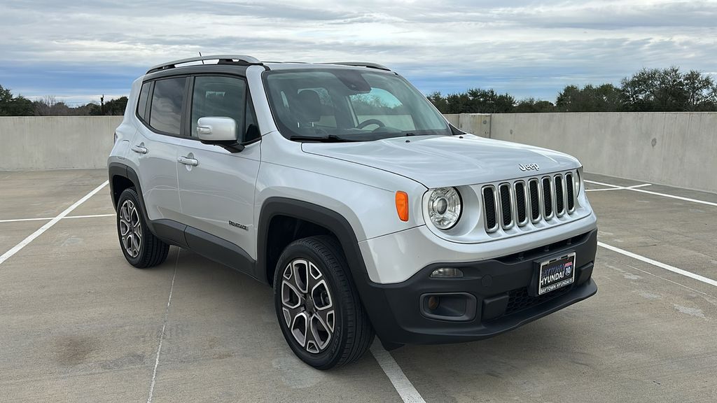 2017 Jeep Renegade Limited Silver at Classic Elite Chevrolet Hwy 6