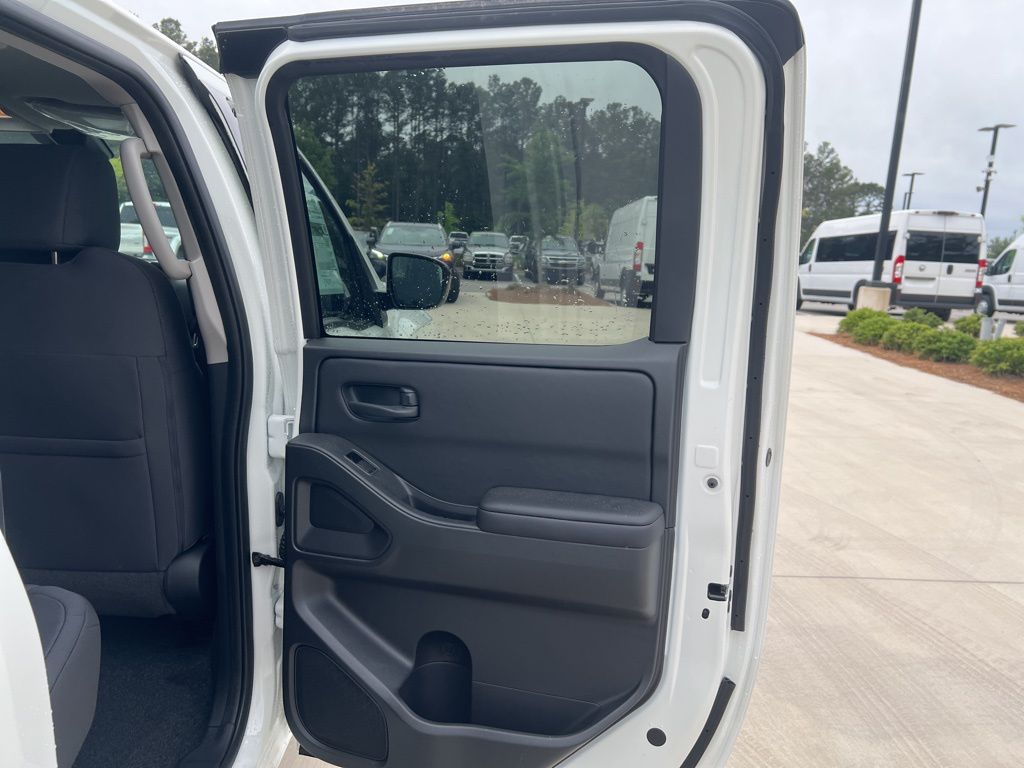 2025 Glacier White Nissan Frontier S RWD Truck