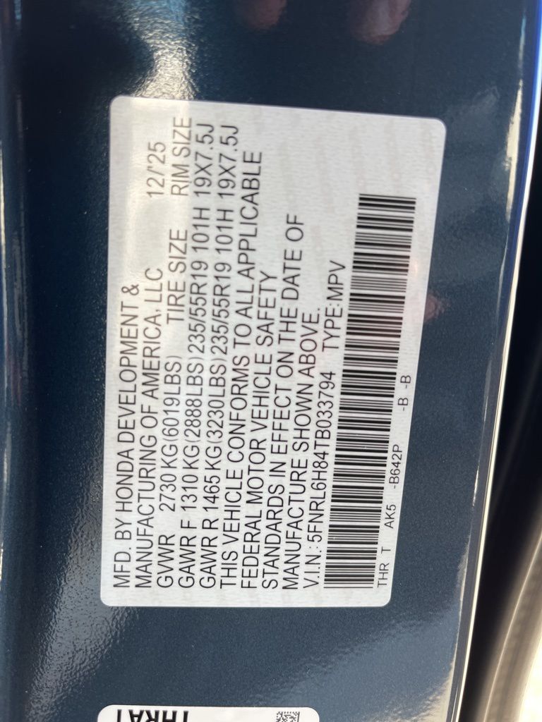 Thumbnail: 2026 Honda Odyssey - 5