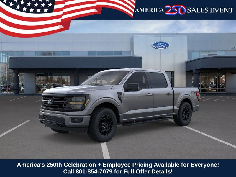 Carbonized Gray Metallic 2026 Ford F-150 Pickup Truck Four-Wheel Drive Automatic