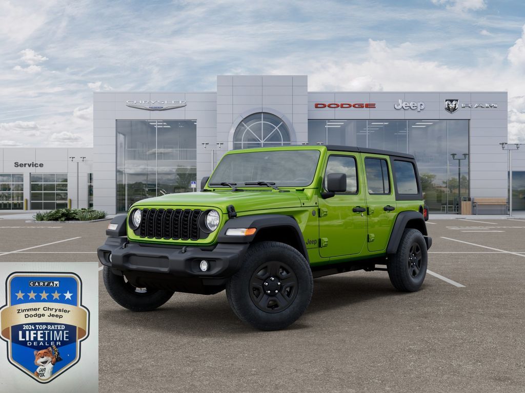 Mojito Clearcoat 2026 Jeep Wrangler SUV / Crossover Four-Wheel Drive 8-Speed Automatic