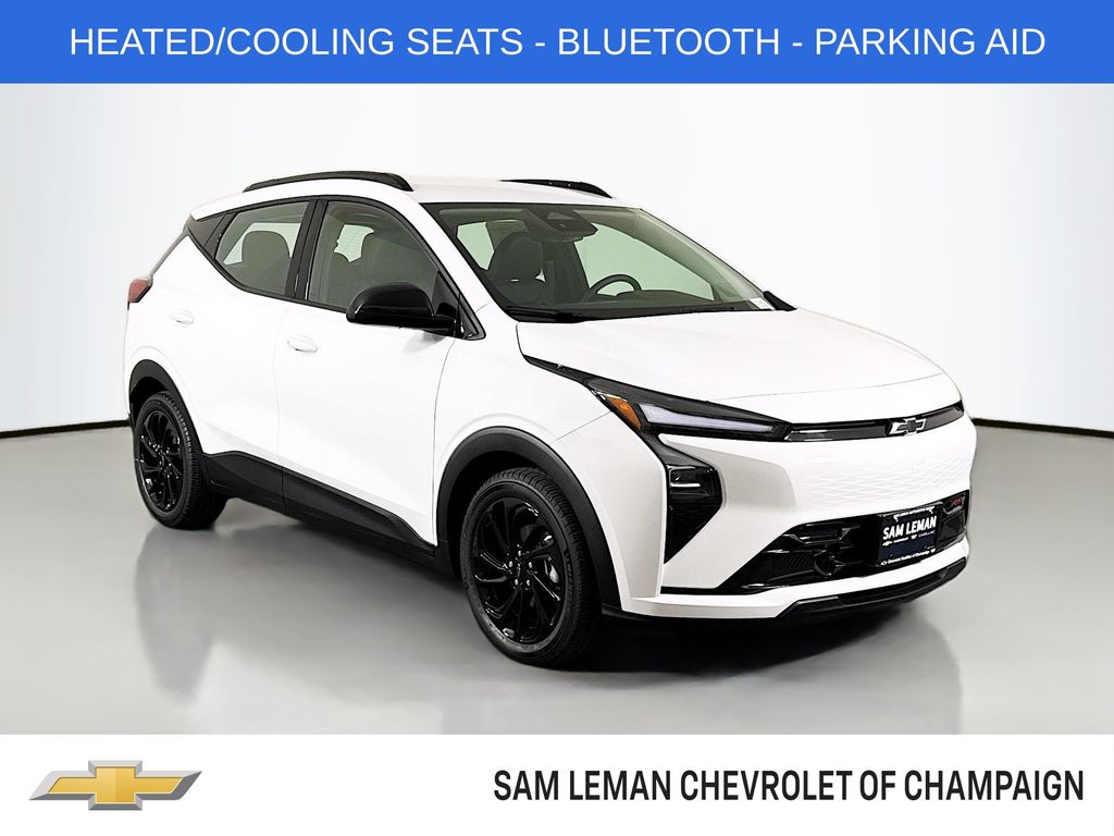 Summit White 2027 Chevrolet Bolt SUV / Crossover Front-Wheel Drive 1-Speed Automatic