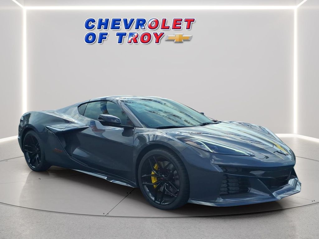 Pitch Gray Metallic 2027 Chevrolet Corvette Coupe Rear-Wheel Drive 8-Speed Dual Clutch