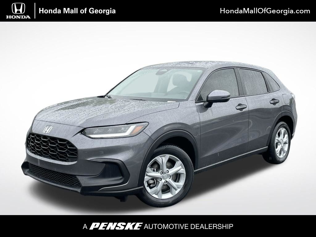 Gray (Modern Steel) 2025 Honda HR-V LX FWD SUV / Crossover Front-Wheel Drive Continuously Variable Transmission