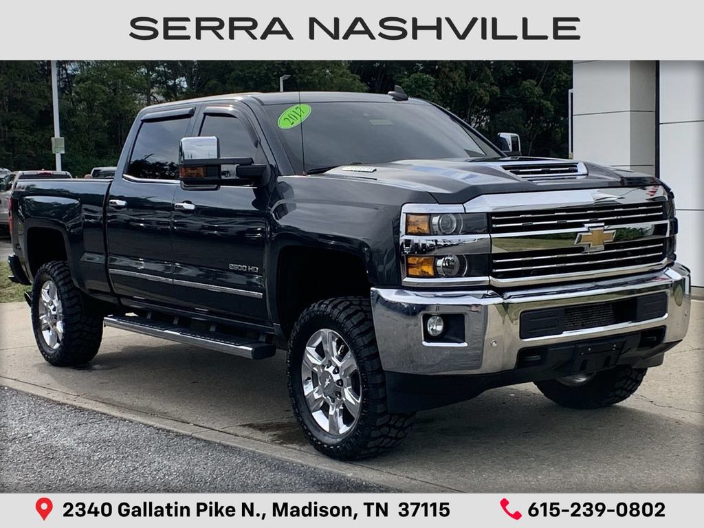 Gray (Graphite Metallic) 2017 Chevrolet Silverado 2500HD Pickup Truck Four-Wheel Drive 6-Speed Automatic