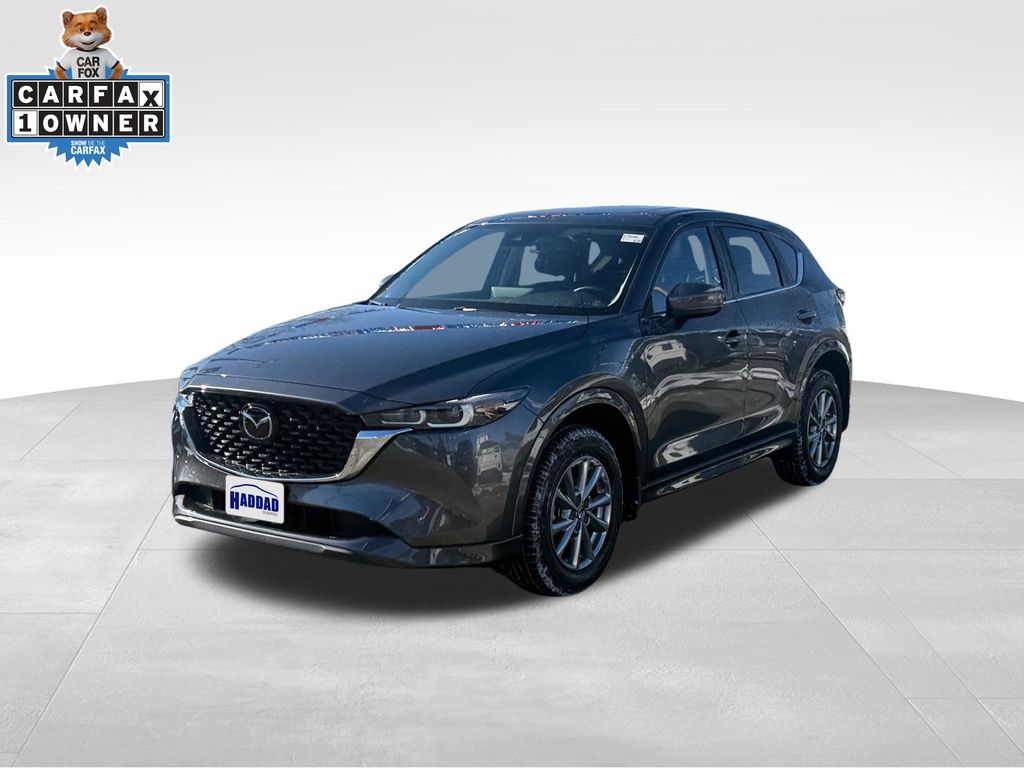 Machine Gray Metallic 2024 Mazda CX-5 2.5 S Preferred AWD SUV / Crossover All-Wheel Drive 6-Speed Automatic