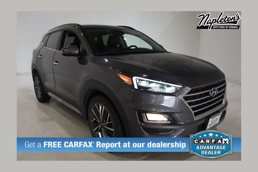 Gray (Magnetic Force) 2021 Hyundai Tucson SUV / Crossover Front-Wheel Drive 6-Speed Automatic