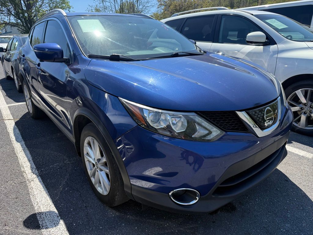 Caspian Blue 2018 Nissan Rogue Sport SV AWD SUV / Crossover All-Wheel Drive Continuously Variable Transmission