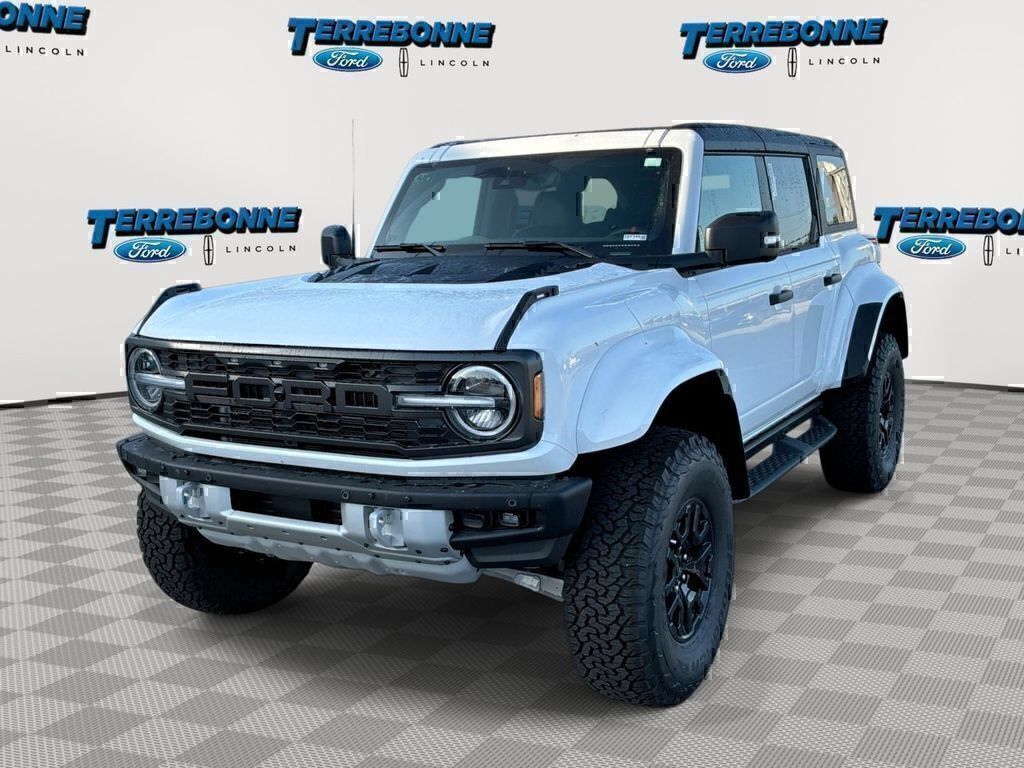 Oxford White 2026 Ford Bronco Raptor SUV / Crossover Four-Wheel Drive Automatic