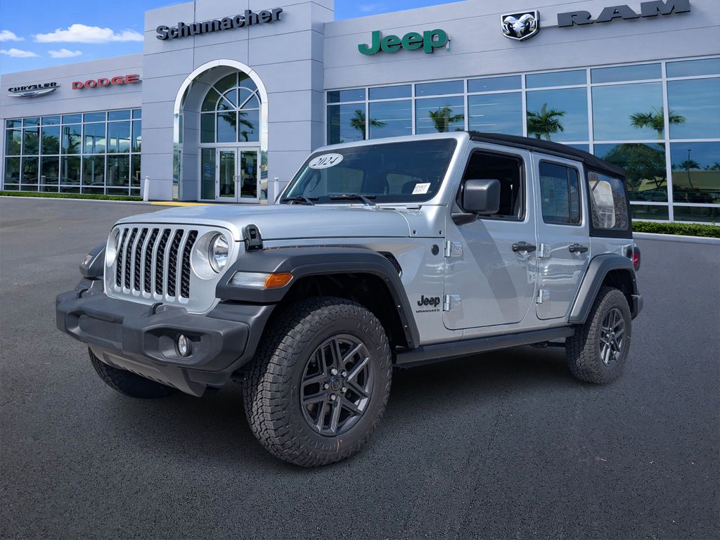 used 2024 Jeep Wrangler car, priced at $26,488
