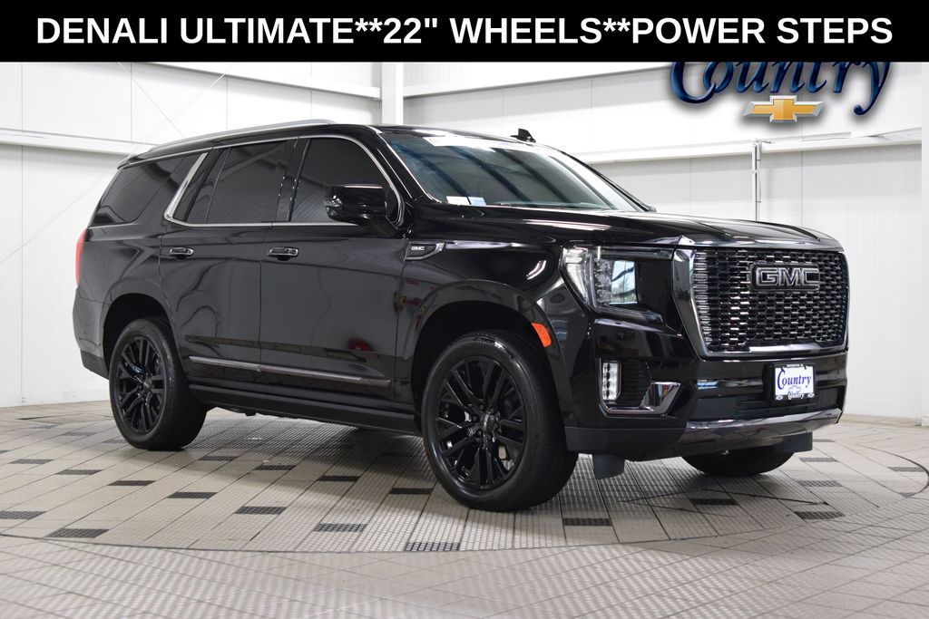 Onyx Black 2024 GMC Yukon SUV / Crossover Four-Wheel Drive