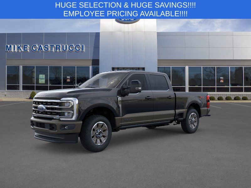 Agate Black Metallic 2026 Ford F-250 Super Duty King Ranch Crew Cab 4WD Pickup Truck Four-Wheel Drive Automatic