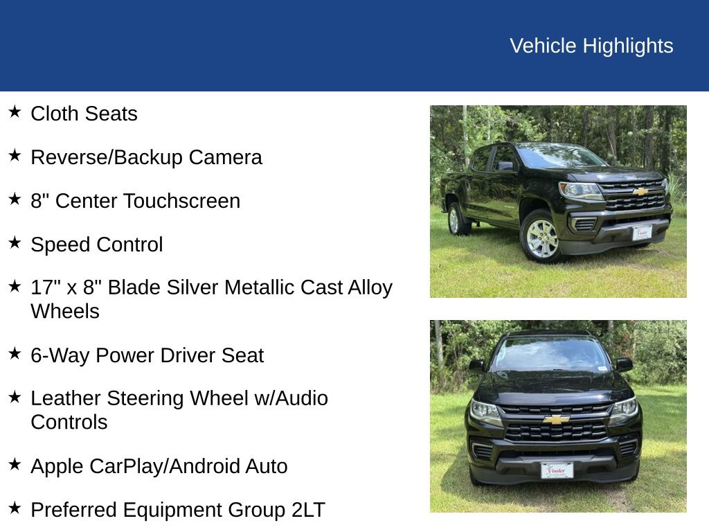 2021 Chevrolet Colorado LT
