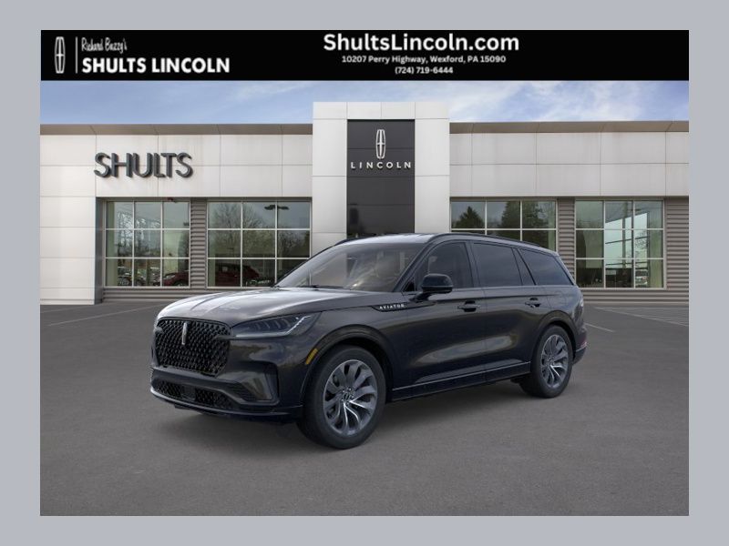 Black Metallic 2026 Lincoln Aviator Premiere AWD SUV / Crossover All-Wheel Drive Automatic
