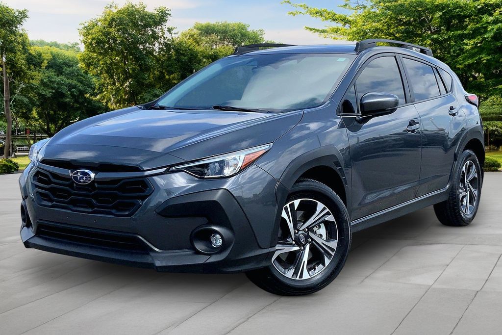 Magnetite Gray Metallic 2024 Subaru Crosstrek Premium AWD SUV / Crossover All-Wheel Drive Continuously Variable Transmission