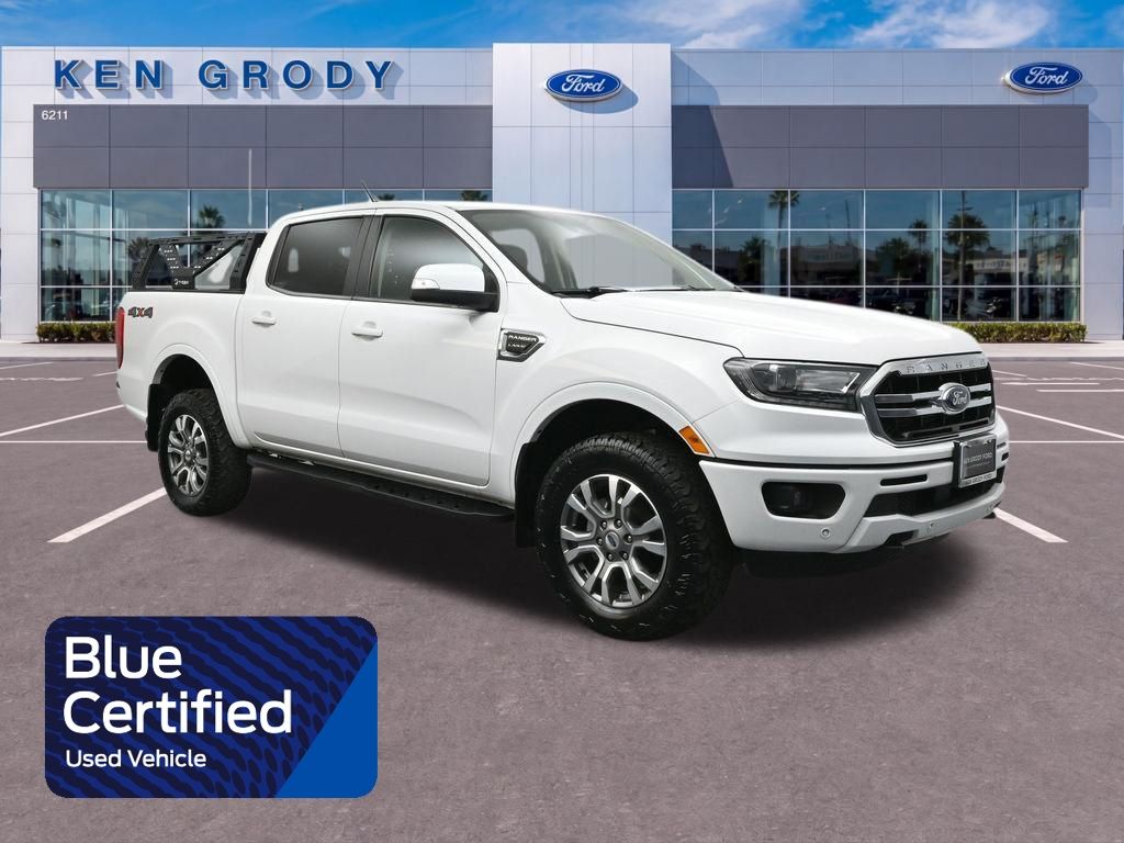 Oxford White 2020 Ford Ranger Pickup Truck Four-Wheel Drive Automatic