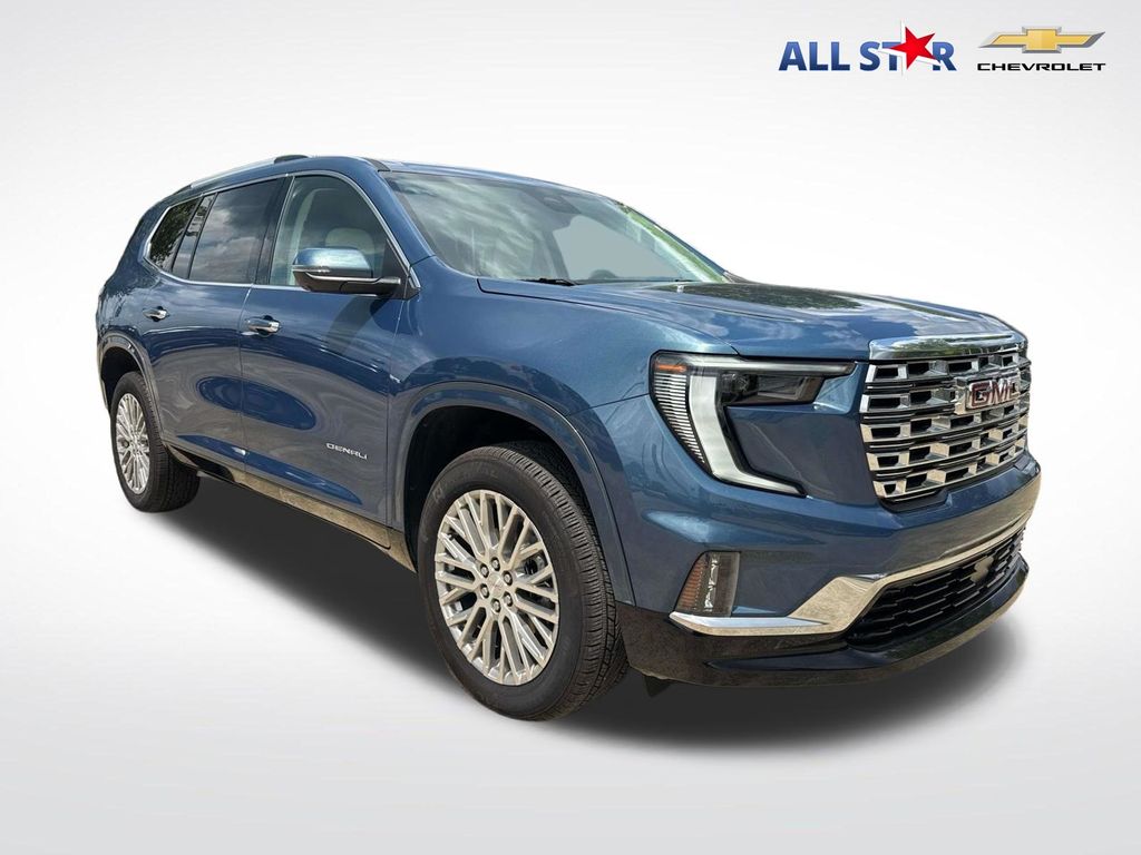 Downpour Metallic 2025 GMC Acadia SUV / Crossover Four-Wheel Drive 8-Speed Automatic