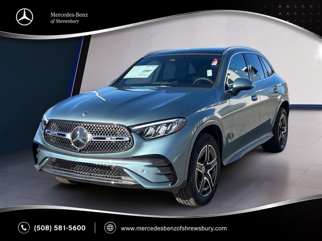 Verde Silver Metallic 2026 Mercedes-Benz GLC SUV / Crossover All-Wheel Drive 9-Speed Automatic