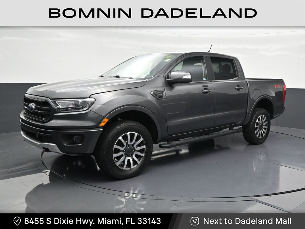 Gray (Magnetic Metallic) 2020 Ford Ranger Pickup Truck Four-Wheel Drive Automatic