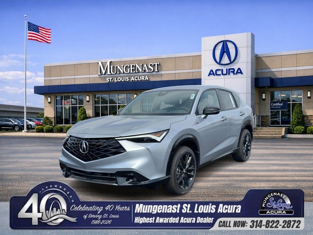 Solar Silver Metallic 2026 Acura ADX SH-AWD with A-SPEC and Advance Package SUV / Crossover All-Wheel Drive Continuously Variable Transmission