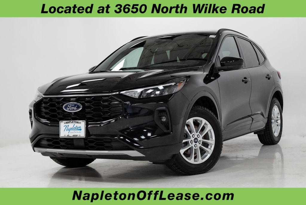 Agate Black Metallic 2023 Ford Escape SUV / Crossover All-Wheel Drive 8-Speed Automatic