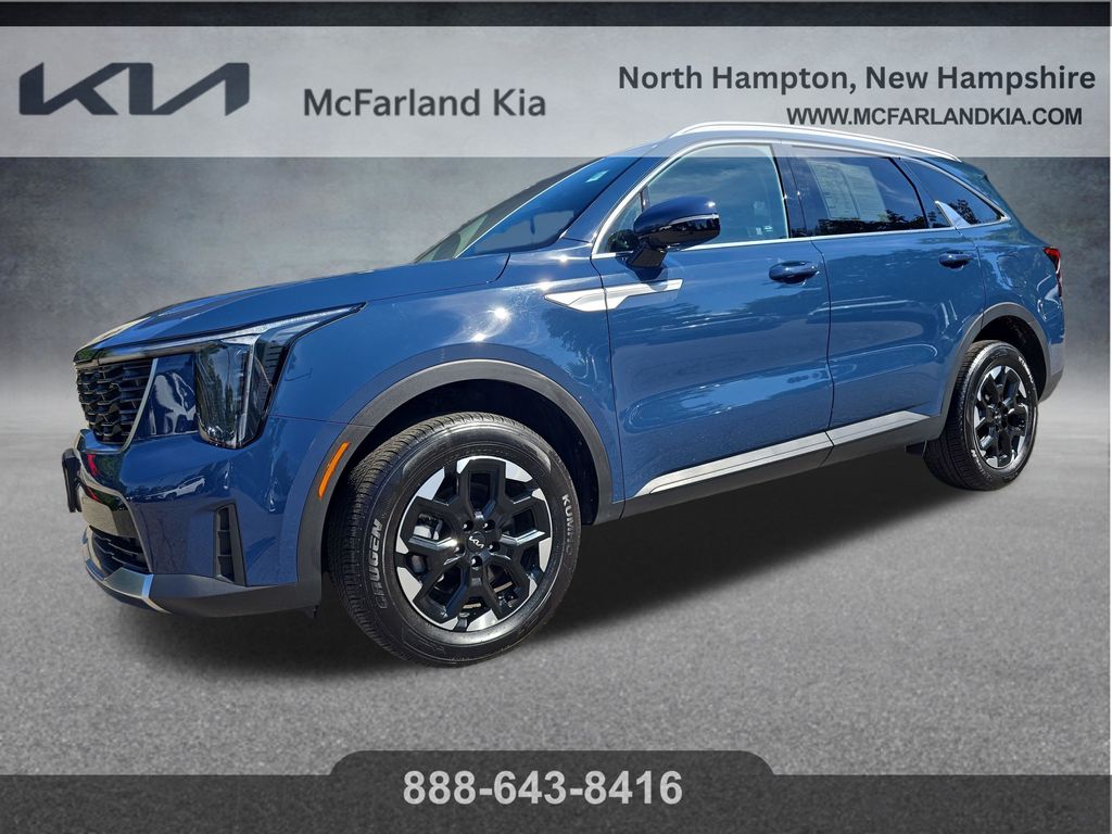 Midnight Lake Blue 2025 Kia Sorento SUV / Crossover All-Wheel Drive 8-Speed Automatic