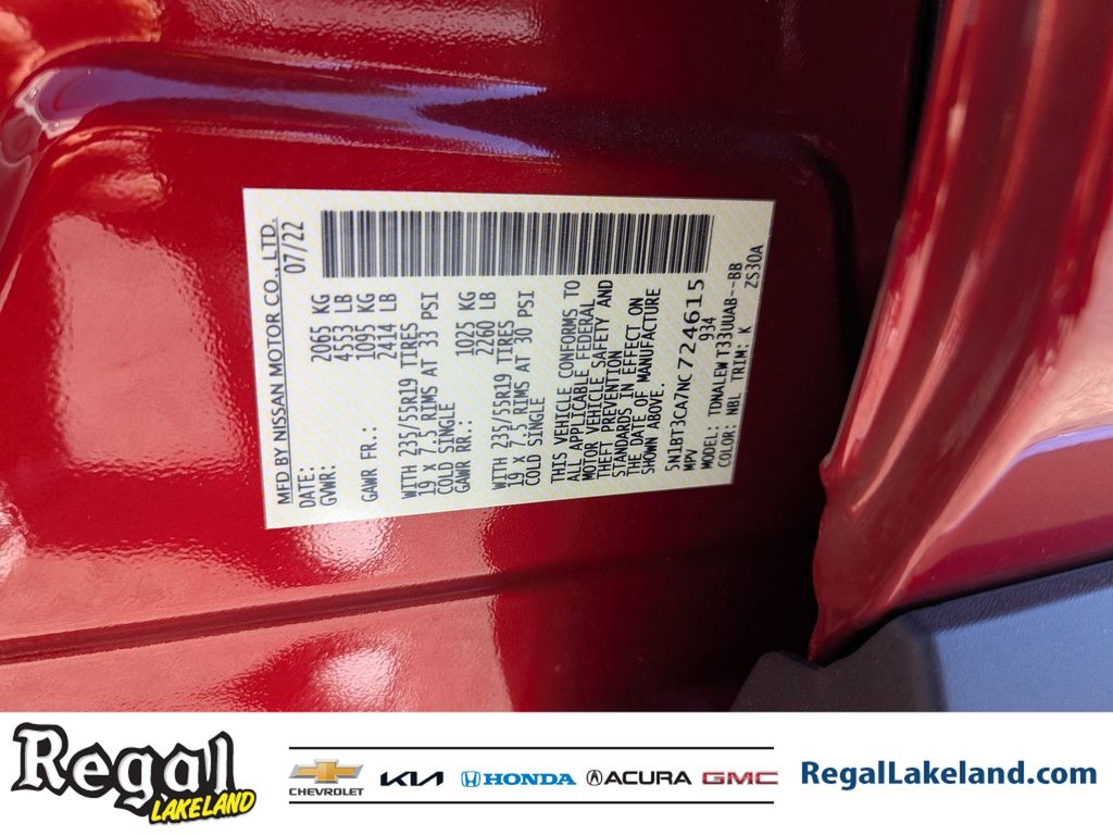 used 2022 Nissan Rogue car, priced at $24,493